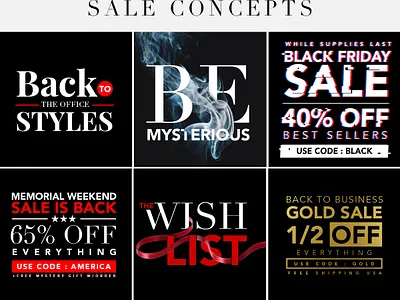 Visual Designs for Banners banner design design graphic design photoshop typography visual design