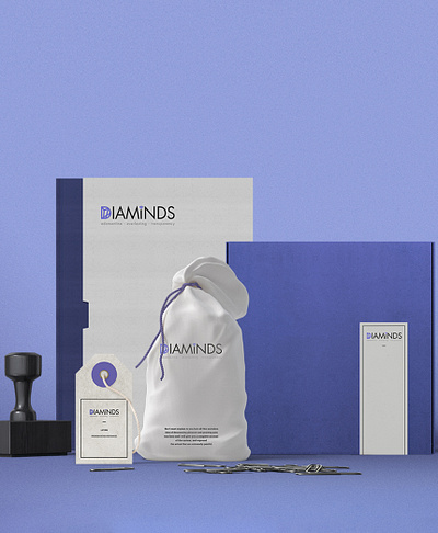 Corporate identity for DIAMINDS branding design graphic design logo typography