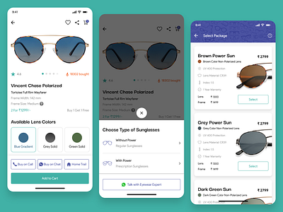 Lenskart App Redesign ecommerce eyewaer eyewear ios app ios ui lenskart mobile app mobile ui redesign app specs spectacles