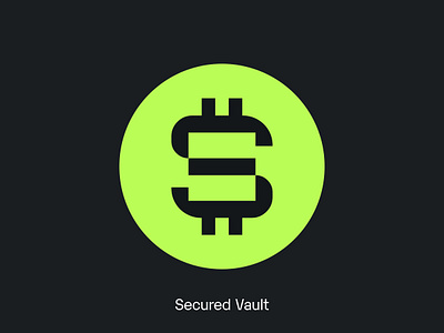 Secured Vault adeel farooq branding crypto crypto logo crypto wallet graphic design logo logo designer s crypto logo vector