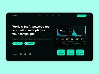 Online tool website design ai powered tool design marketers website online tool ui ui design ux ux design web design