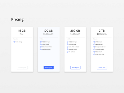 DailyUI #030. Pricing 30 apple clean clean design dailyui dailyui030 hig human interface guidelines price prices pricing ui user interface ux web