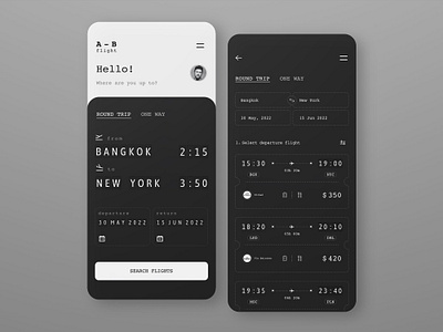 Flight Booking App Design Concept app booking branding design flight ui ux