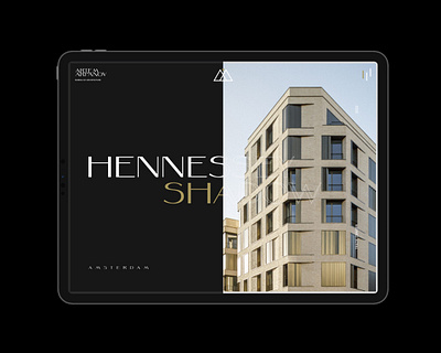 Bureau of Architecture branding clean logo page site ui web