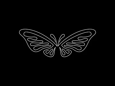 Butterfly animal beauty boutique branding butterflies butterfly icon identity illustration insects line art logo logo design mark