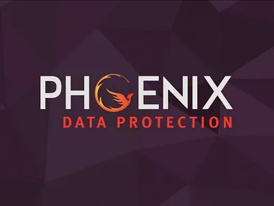 Phoenix Data Protection Branding branding logo vector