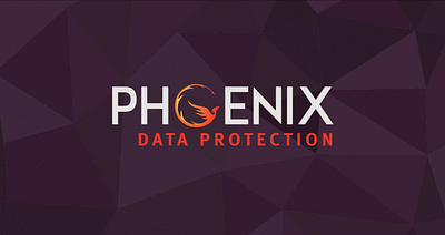 Phoenix Data Protection Branding branding logo vector