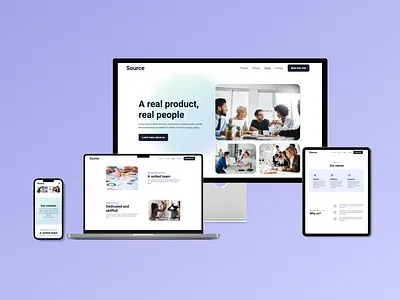 Source ~ Devices beautiful css dashboard design feature page figma html landing page product page technology ui