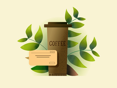 Coffee Time 2d design graphic design illustration typography vector