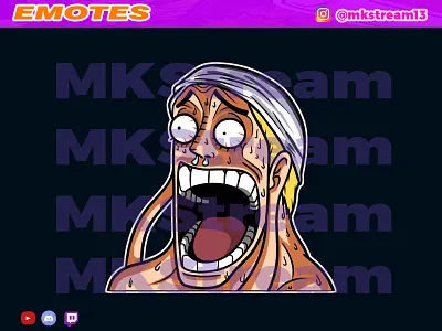 Twitch emotes god enel shock wtf animated emotes anime cute design emotes enel gg goku hype illustration love luffy sub badge vegeta wtf