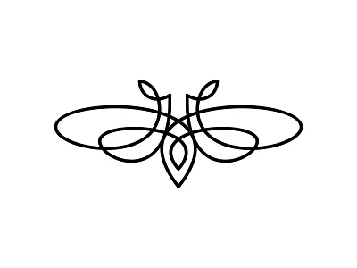 Insect Line Art animal brand identity branding butterflies butterfly butterfly logo design icon identity illustration insect line art logo logo design mark vector wings