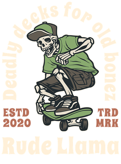 ‘Old BoneZ’ skateboard sticker branding concept inspo skateboard stickers y2k aesthetic