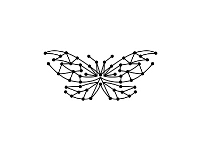 Butterfly Tech brand identity branding butterflies butterfly design future icon identity illustration logo mark modern symbol tech technology vector