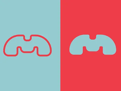 Daily Logo Challenge - Day 4 - Letter M brand mark branding daily design logo challenge design logo minimal