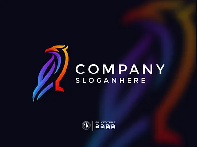 Eagle Gradient Logo branding color colorful design dribble eagle gradient ideas illustration instagram logo logoinspirations vector zerologicstudio