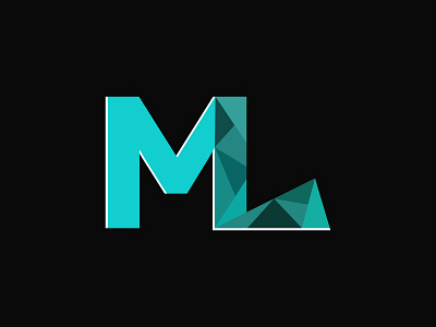 ML Letter Logo abstract logo brand identity design brand logo branding business logo creative logo flat logo graphic design letter logo logo design logo folio logo mark logo type logos minimalist logo modern logo unique logo