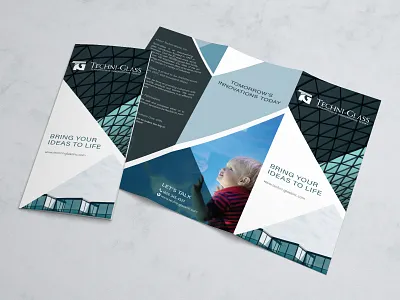 Techni-Glass Brochure brochure design graphic design