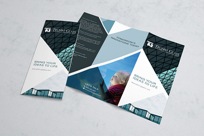 Techni-Glass Brochure brochure design graphic design