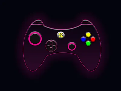 Illustration of a gamepad