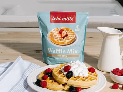 Complete Rebranding of Lehi Mills branding business corporate design icon illustration logo logotype modern ui