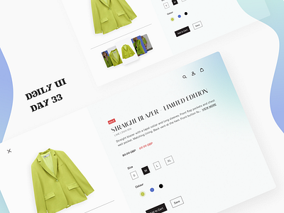 DailyUI Challenge Day33: Customize Product customizeproduct dailyui dailyui033 dailyui33 dailyuichallenge ecommercepage