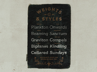 Tiller: Weights & Styles branding flare flared serif font fort foundry gold good type graphic design letters new font serif texture tiller type type design typeface typography vintate type