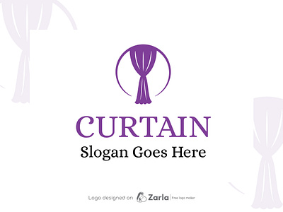 Curtain Logo branding curtain logo design free logo free logo maker logo logo design logo maker
