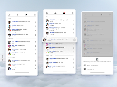 #DailyUI Day 49: Notifications graphic design ui ux