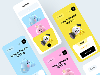 Toy Shop App android app app interface ios app mobile mobile app design mobile app screen mobile apps mobile ui mobileapp mobileappdesign mobileui toy shop app toyshop ui design ux ui design uxui