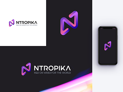 Logo design branding logo n vector