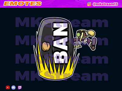 Twitch emotes usopp ban hammer animated emotes anime ban hammer cute design emotes goku illustration luffy sub badge usopp vegeta