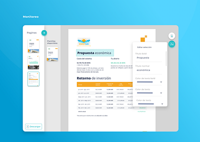 CtrlSun templates creator dashboard solar panel templates