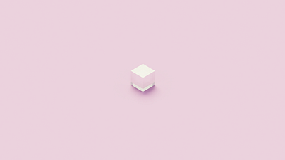 Glass Cube 3d design magicavoxel pixelart voxelart voxels