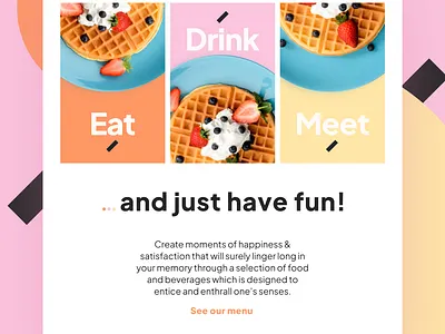 Apricot Cafe Theme cafe design food hubspot hubspot landing hubspot theme landing page playful restaraunt ui ux webdesign website