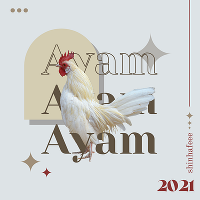 Ayam design illustration