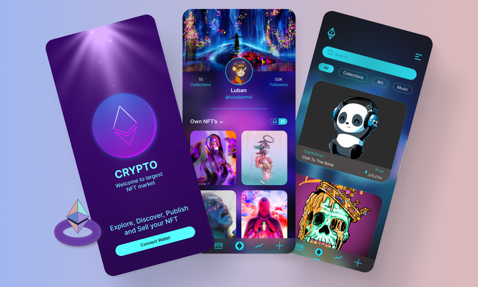Example of Mobile App UX UI Design
