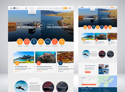 Båtsfjordhotel (Norway) UX/UI design. figma ui ux