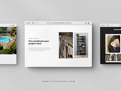 FL IRON WORKS LLC / Web Design agency branding branding design development ui ux web web design website