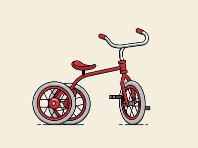 Childhood... flatcolors illustration minimalistic vector