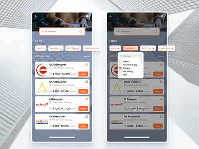 #DailyUI Day 50: Job Listing graphic design ui ux