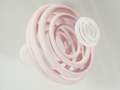 Springs 3d animation animation art c4d cinema4d design digitalart jaykats loop motion art motion design motion graphics nft octane shadows springs torus