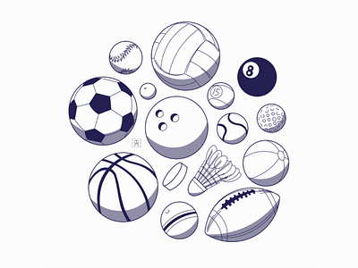 Sports Equipment - 01 art design eps flat icons flat vectors graphic design icons illustration illustrator logo shutterstock vector vector art vector set