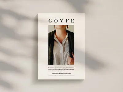 FREE Govfy - Fashion Magazine Template architects beauty booklet catalog clean concept design fashion fashion magazine graphic design illustration indesign layout magazine magazine template marketing powerful template print printable template
