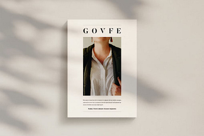 FREE Govfy - Fashion Magazine Template architects beauty booklet catalog clean concept design fashion fashion magazine graphic design illustration indesign layout magazine magazine template marketing powerful template print printable template
