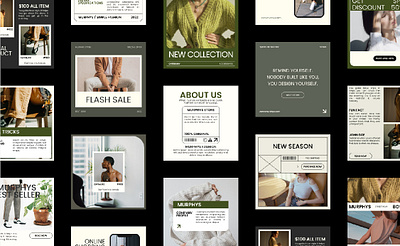 Murphys Instagram Template Design advertising apparel banner branding desi design designfeed editable fashion feed graphic design instagram instagrampost instagramtemplate marketing post story streetwear template