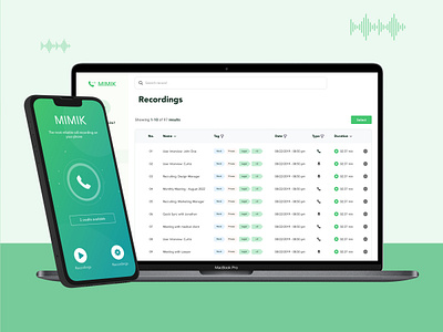 Mimik - Web App