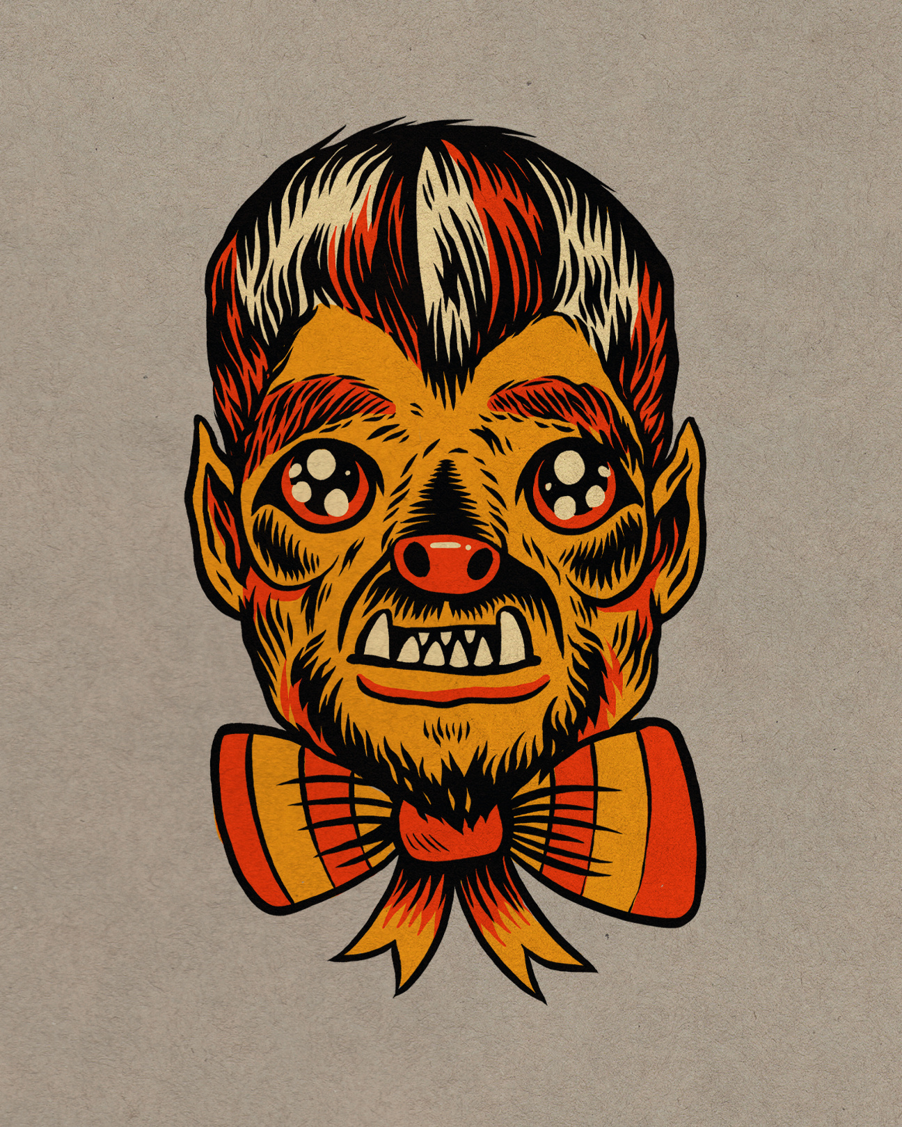 WEENZINE EIGHT! art character cute design drawing halloween illustration spooky werewolf