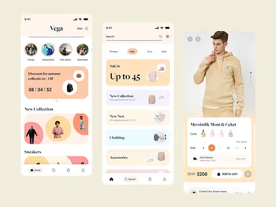 E-commerce App app clothing clothing store design e commerce ecommerce app fashion fashion e commerce fashion online shop shop store store shoes ui ui designe