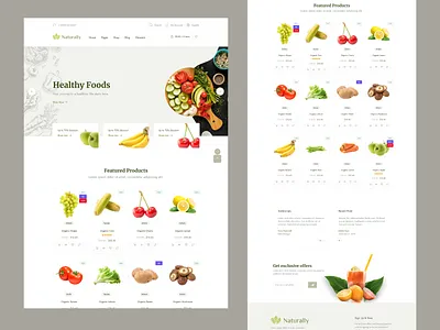 Naturally - Organic Shop Food Store WooCommerce Theme agriculture agriculture farmer dairy dairy farm eco eco farm farm farmers farming health organic organic food organic retail products webdesign website woocommerce wordpress