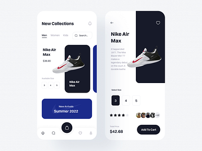 Sneakers Shop App app app design ecommerce ecommerce app mobile app shoes shoes app shoes mobile app sneakers sneakers app sneakers shop